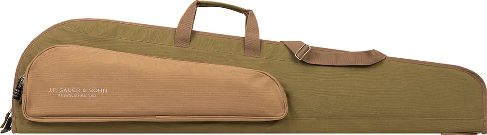 Sauer Büchsenfutteral Canvas Kurz 119 cm - Sepia 119 x 29,5 x 8 cm Garantierte Lieferung
